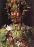 Giuseppe Arcimboldo Emperor Rudolf II as a Vertumnus USA oil painting artist